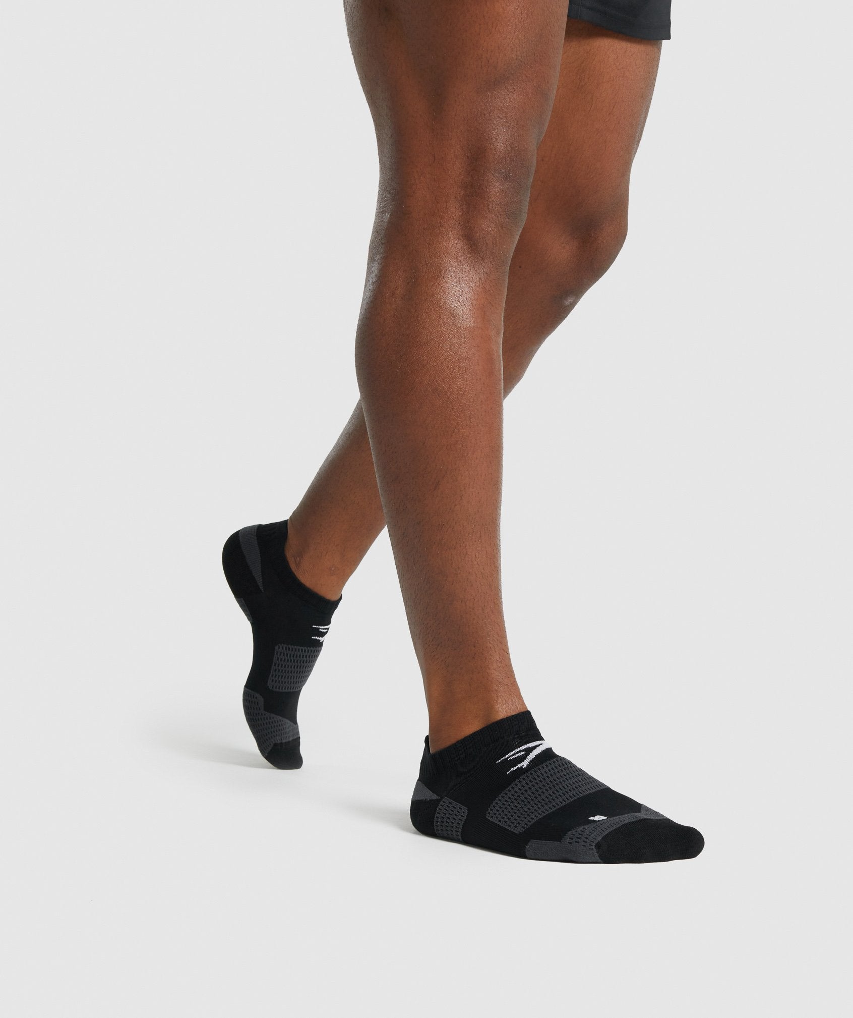 Gymshark Ankle Performance Socken Herren Schwarz | 4168305-VR
