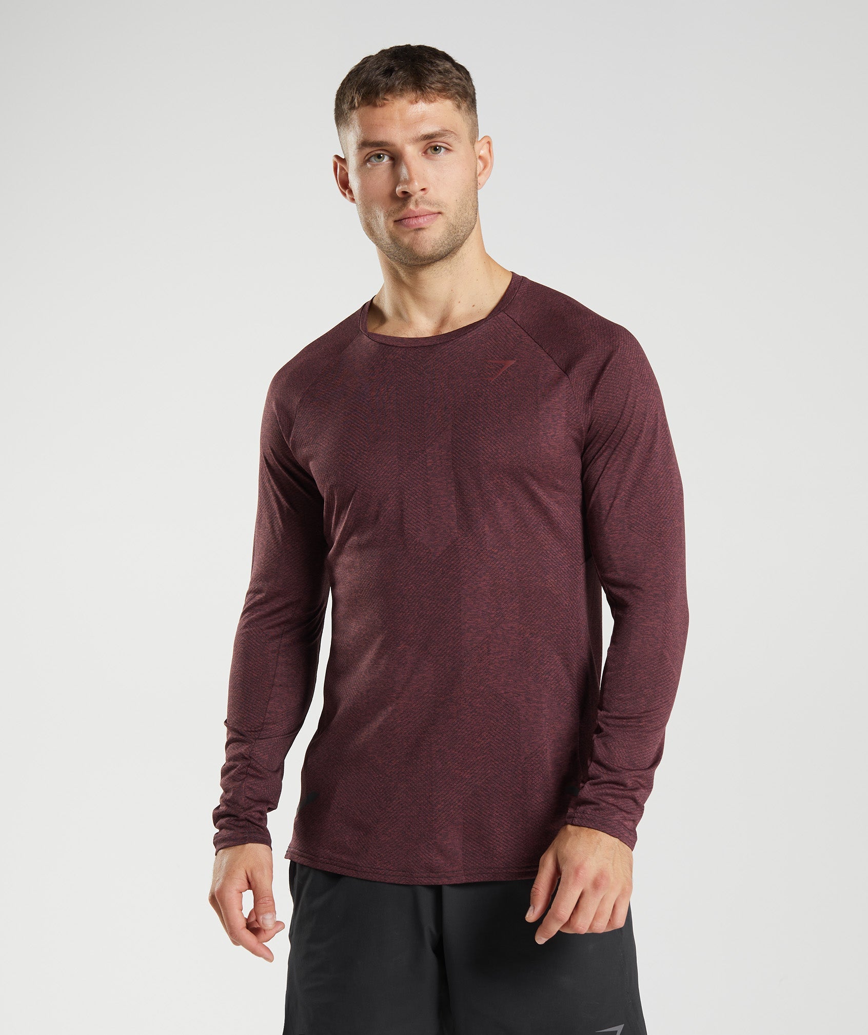 Gymshark Apex Long Sleeve T-shirts Herren Braun | 8796042-PC