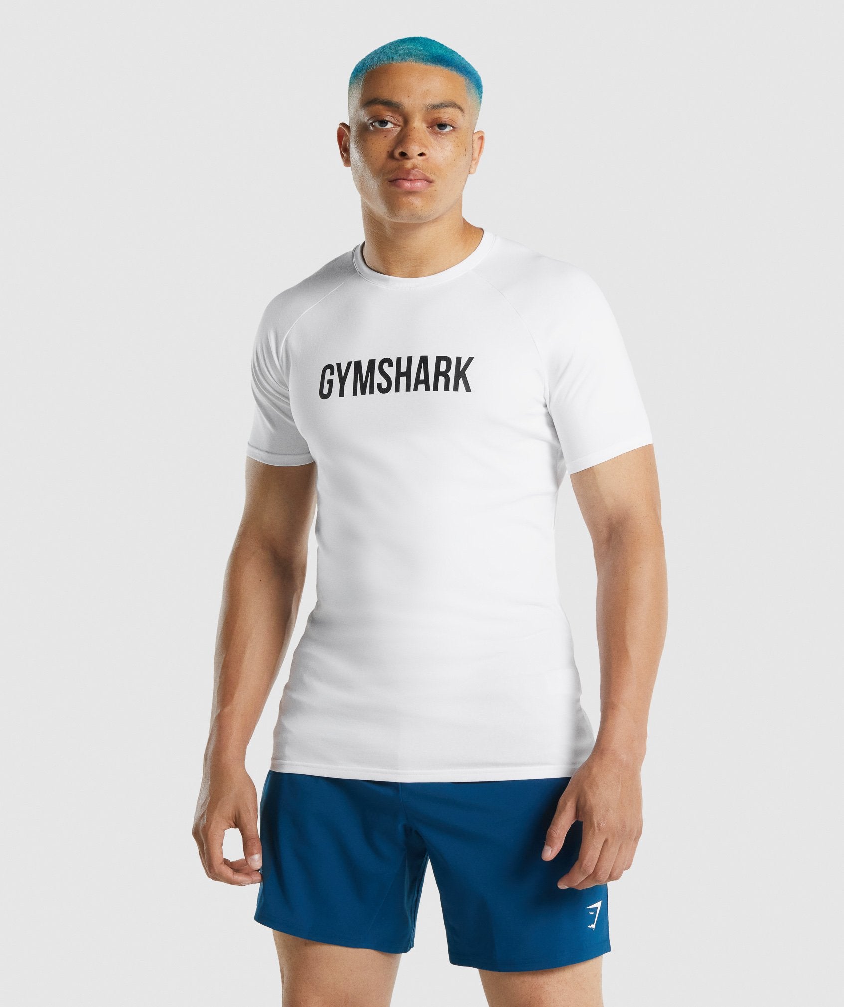 Gymshark Apollo T-shirts Herren Weiß | 2708194-GM