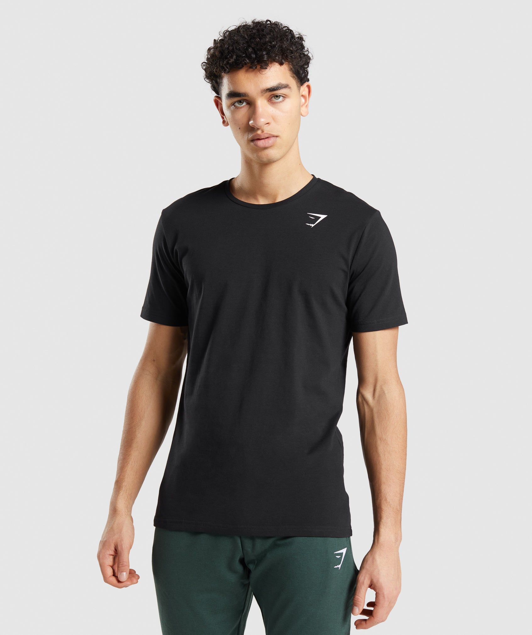Gymshark Essential T-shirts Herren Schwarz | 5103824-QD