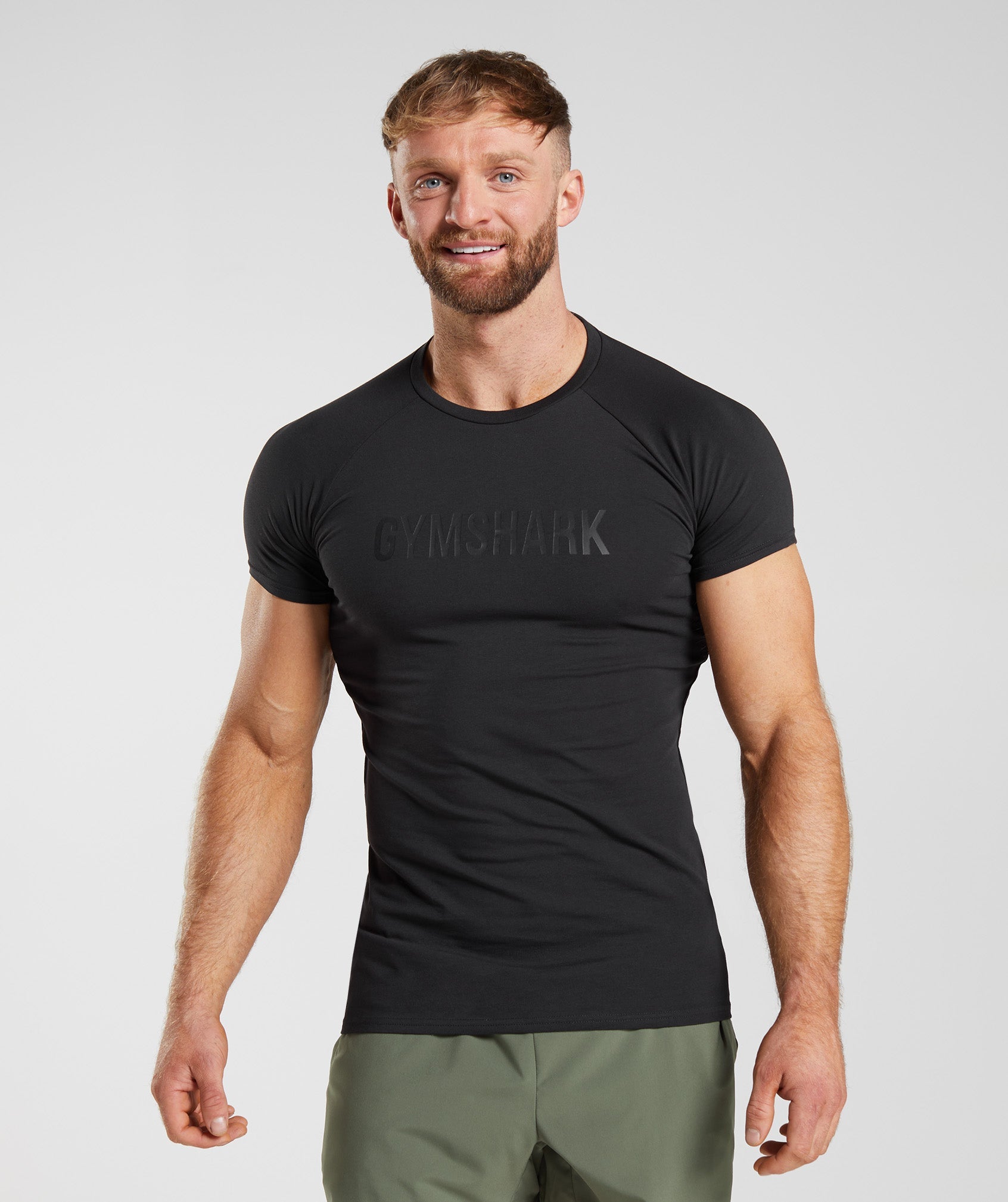 Gymshark Apollo T-shirts Herren Schwarz | 8456270-JU