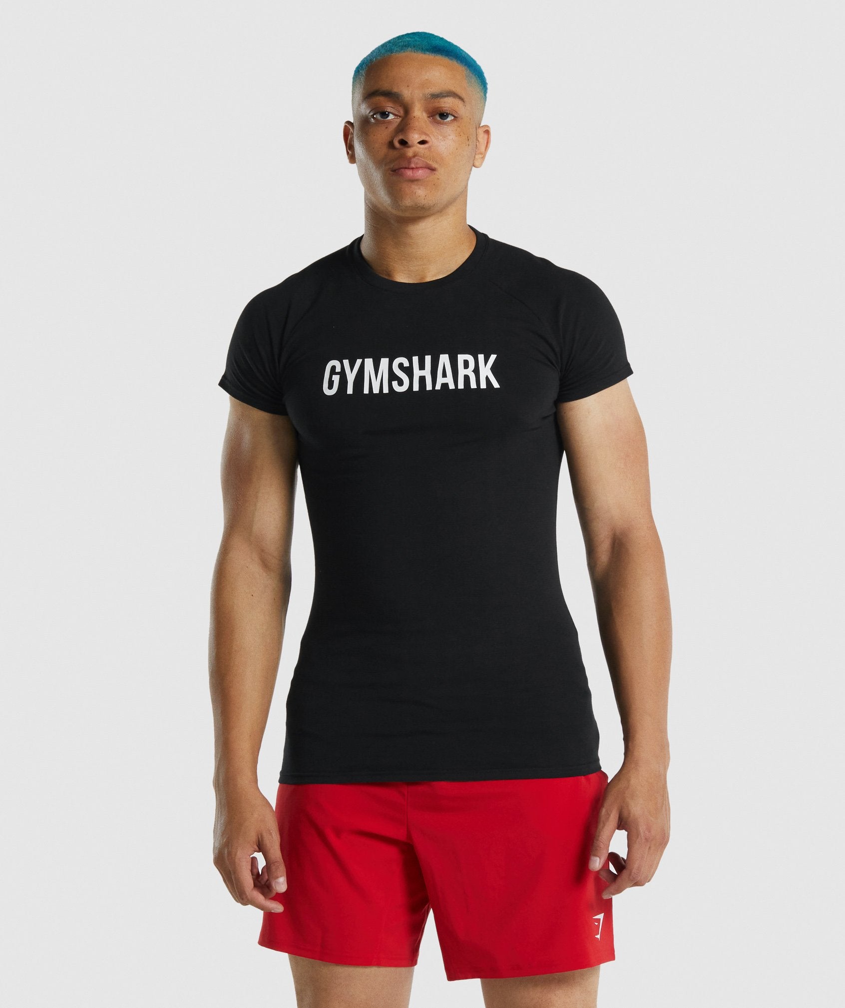 Gymshark Apollo T-shirts Herren Schwarz | 8945137-ZS
