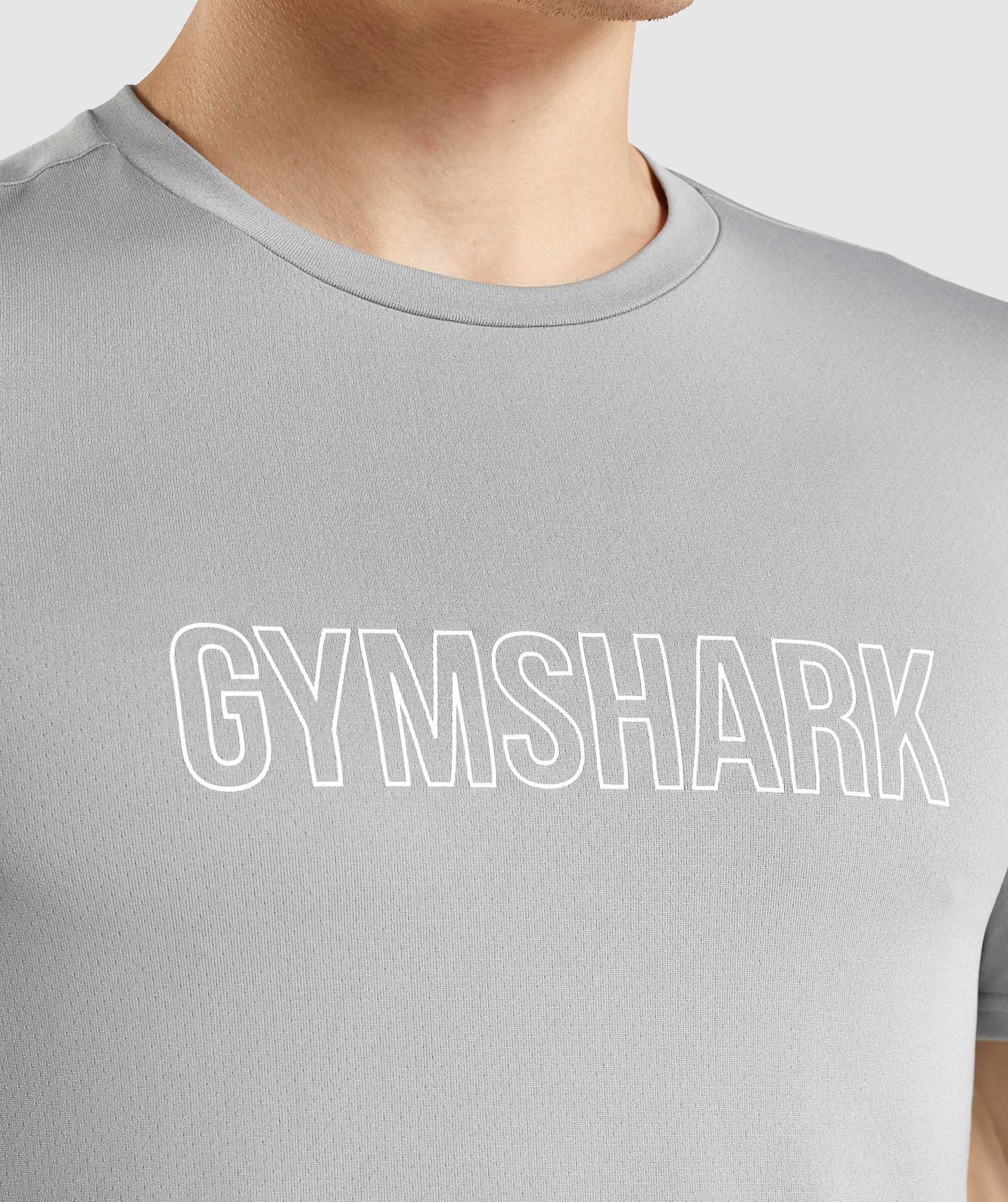 Gymshark Arrival Graphic T-shirts Herren Grau | 8320467-HE