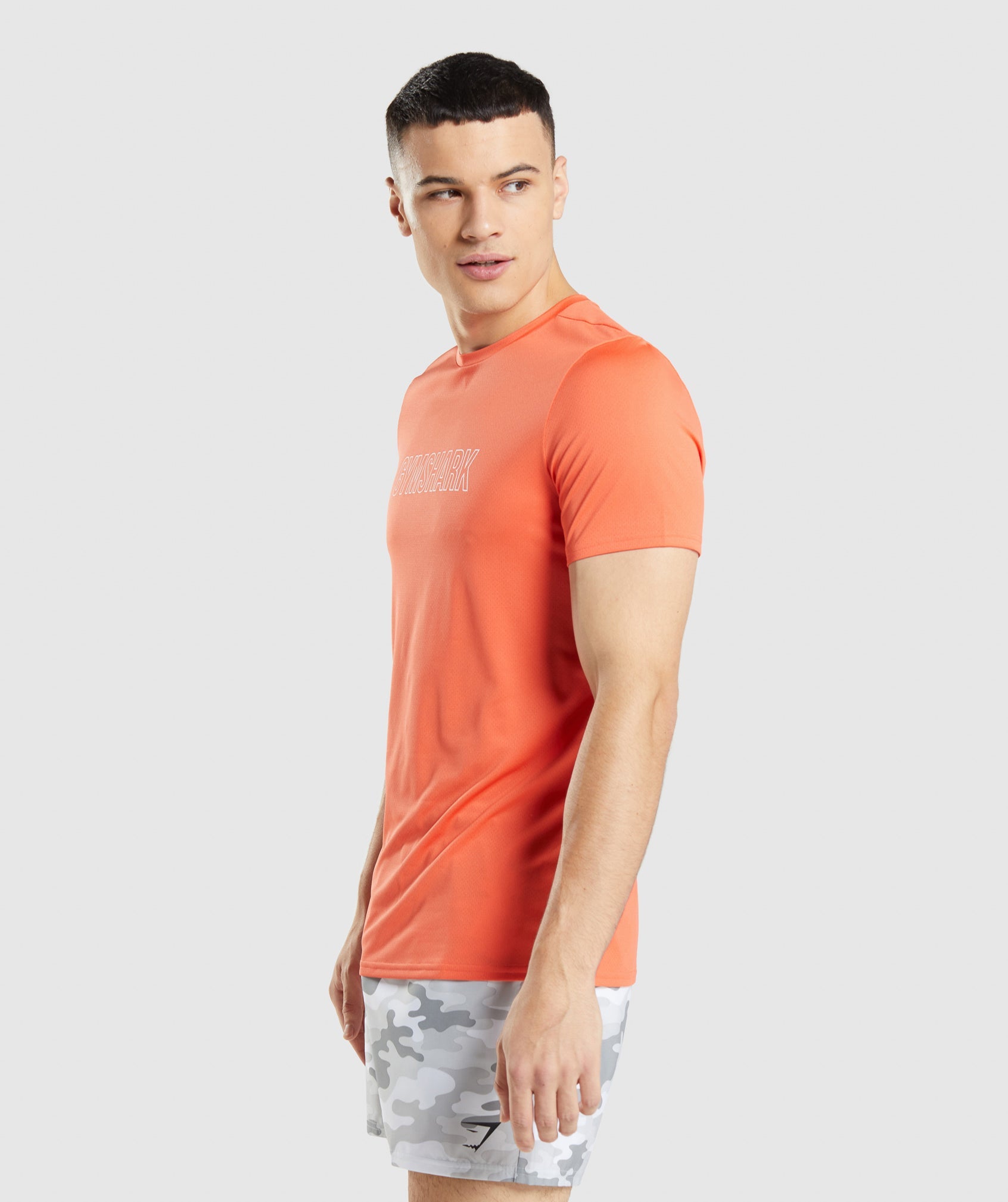 Gymshark Arrival Graphic T-shirts Herren Orange | 9253146-EM
