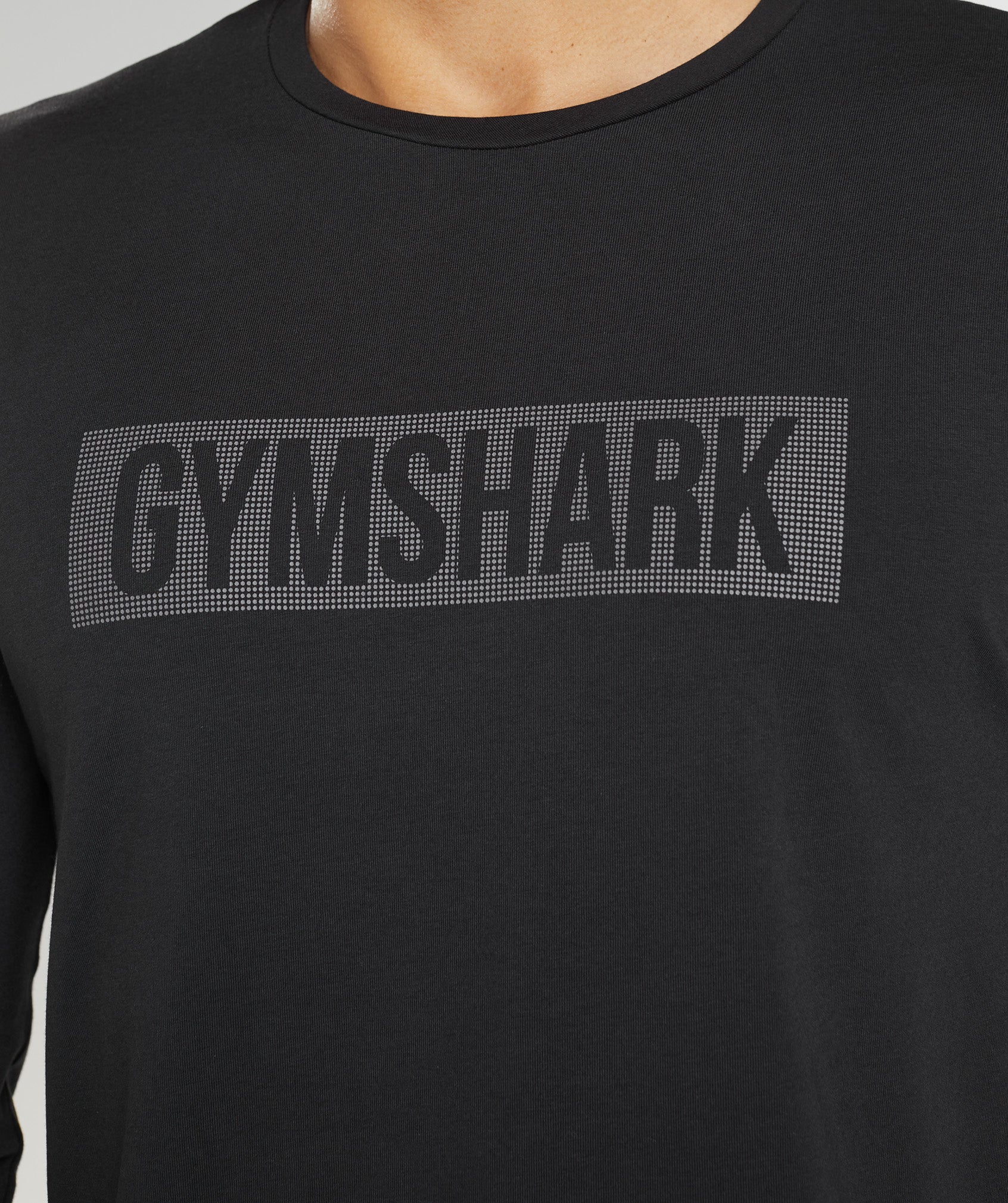 Gymshark Block Long Sleeve T-shirts Herren Schwarz | 1374602-IJ