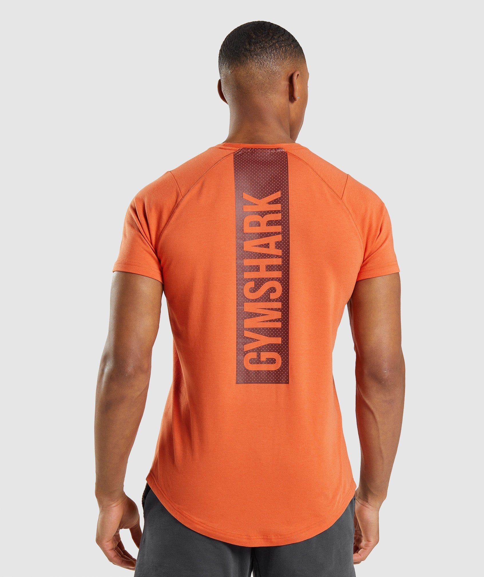 Gymshark Bold T-shirts Herren Orange | 8762039-QX