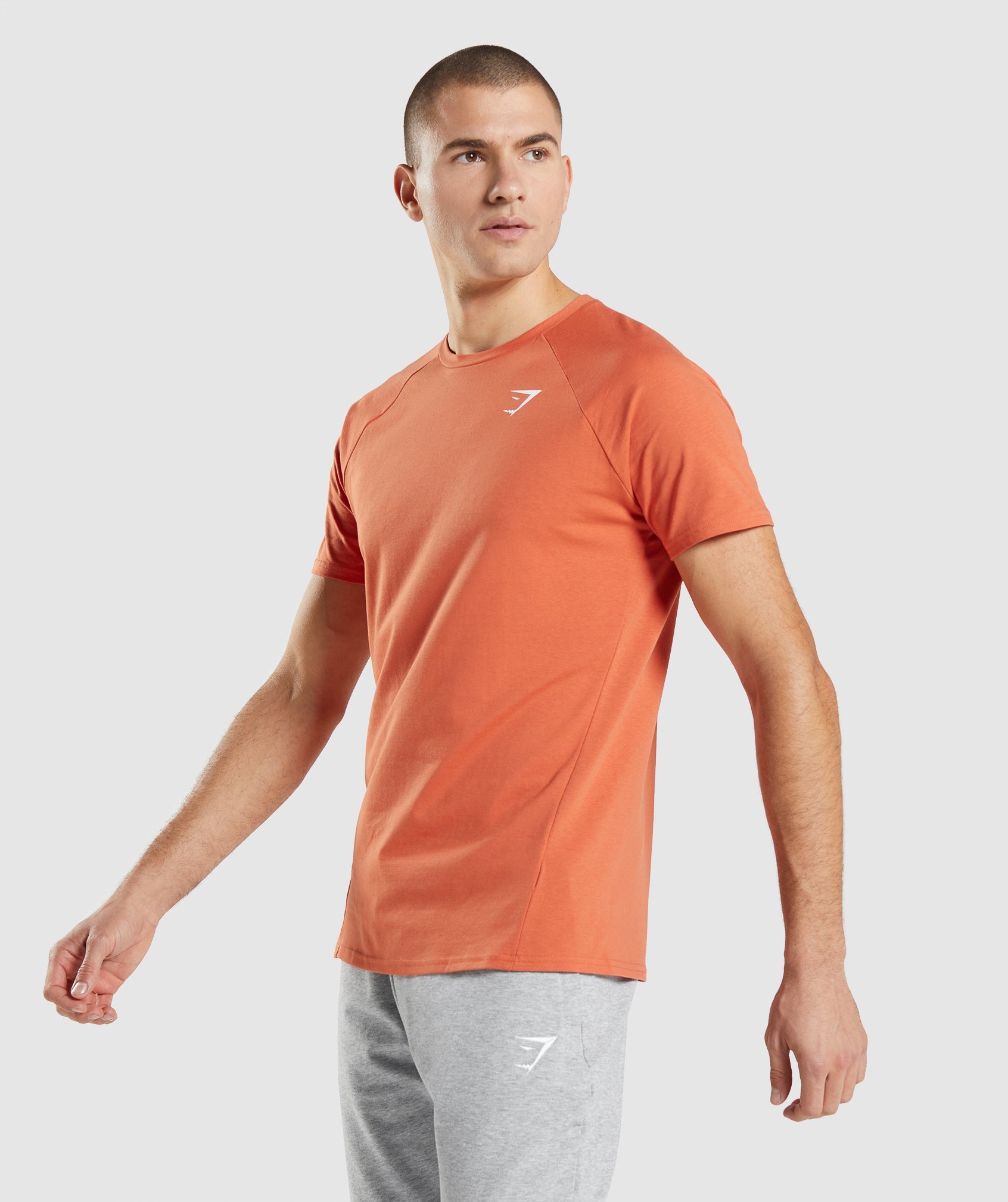 Gymshark Critical T-shirts Herren Orange | 8907654-UI