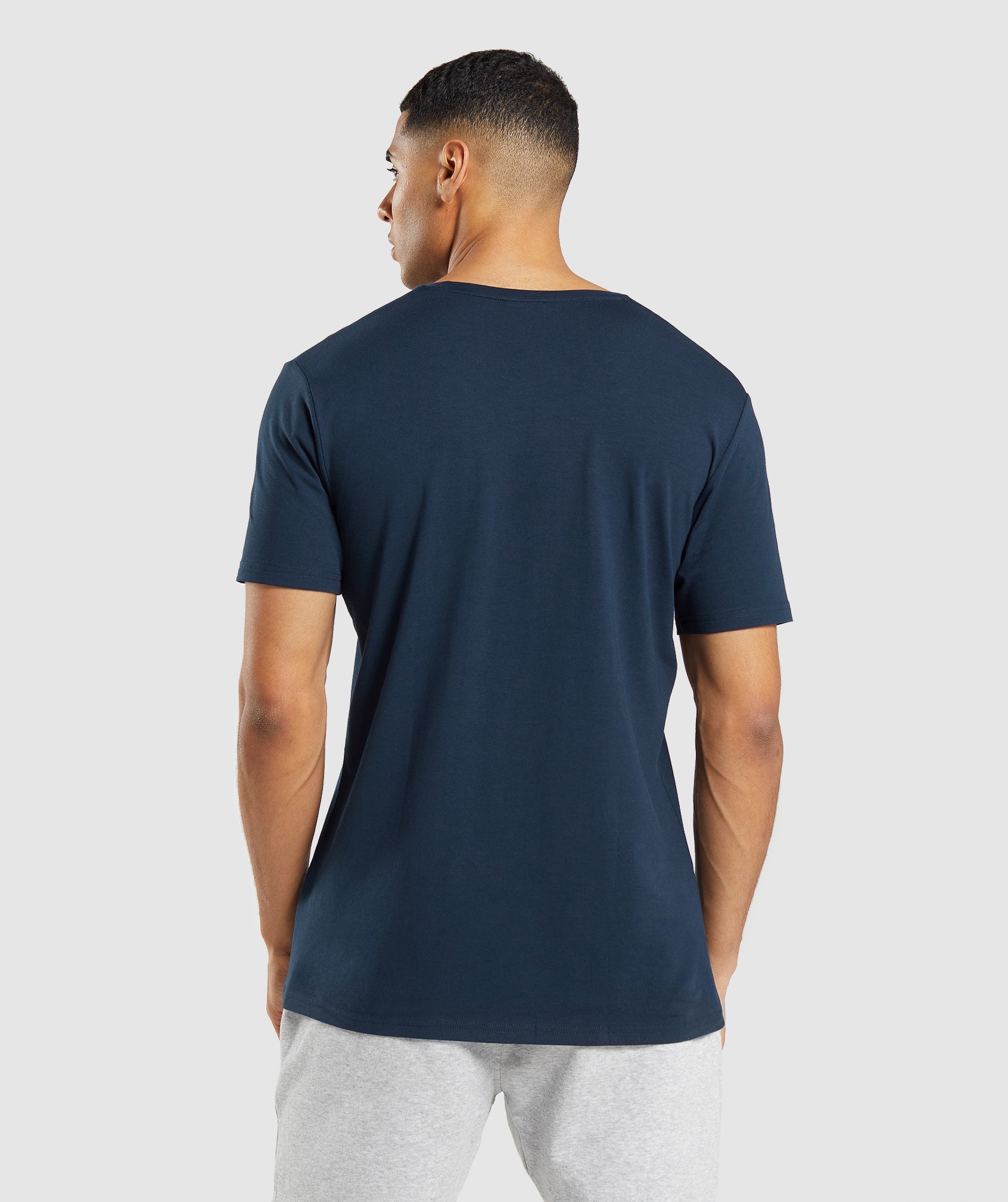 Gymshark Essential T-shirts Herren Navy | 9631527-KD