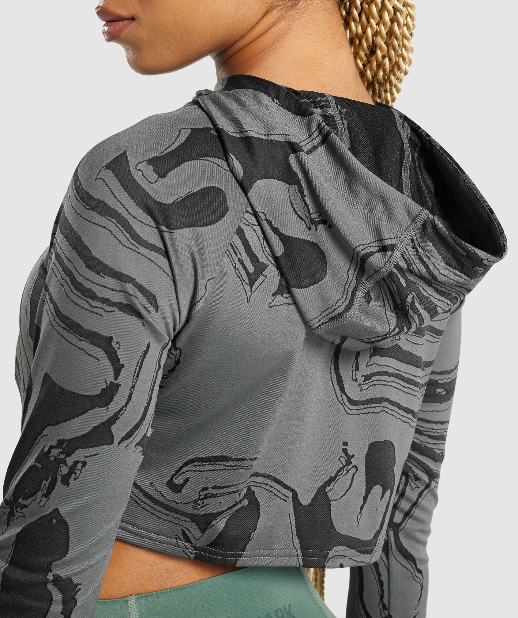 Gymshark GS Power Pullover Sweatshirts Damen Schwarz | 2619738-LW