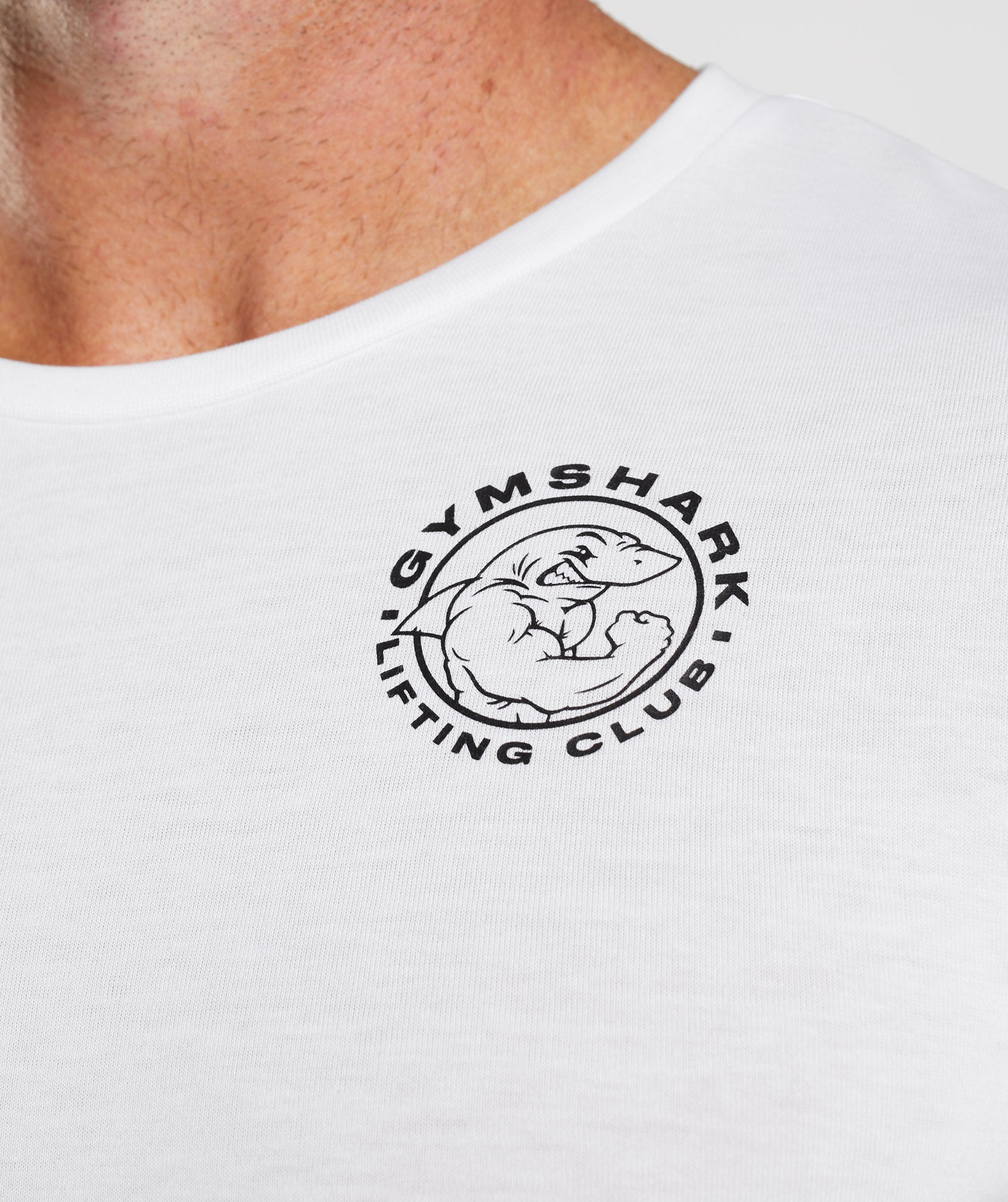 Gymshark Legacy Long Sleeve T-shirts Herren Weiß | 7185249-QM