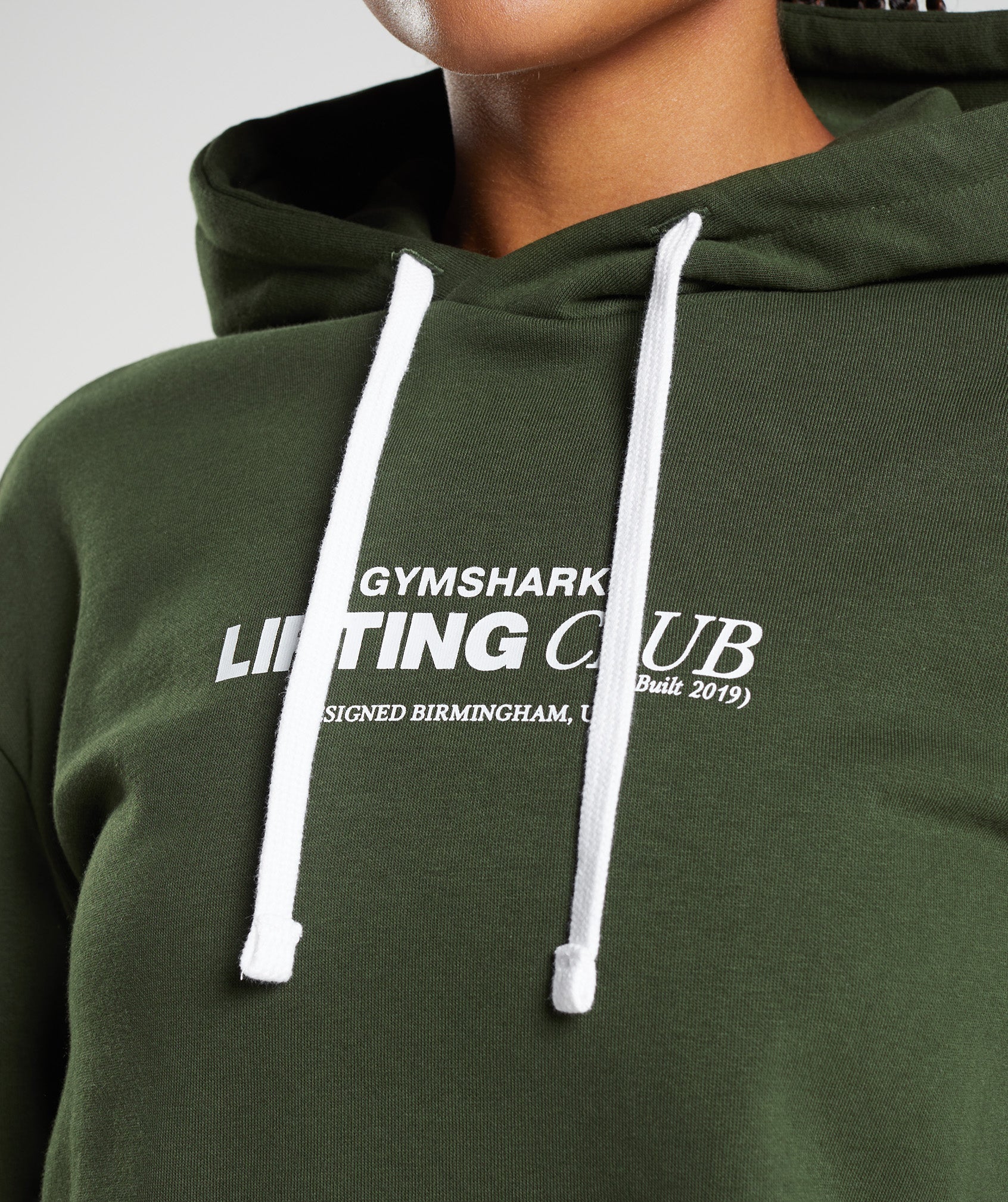 Gymshark Social Club Oversized Hoodie Damen Olivgrün | 3752809-VT