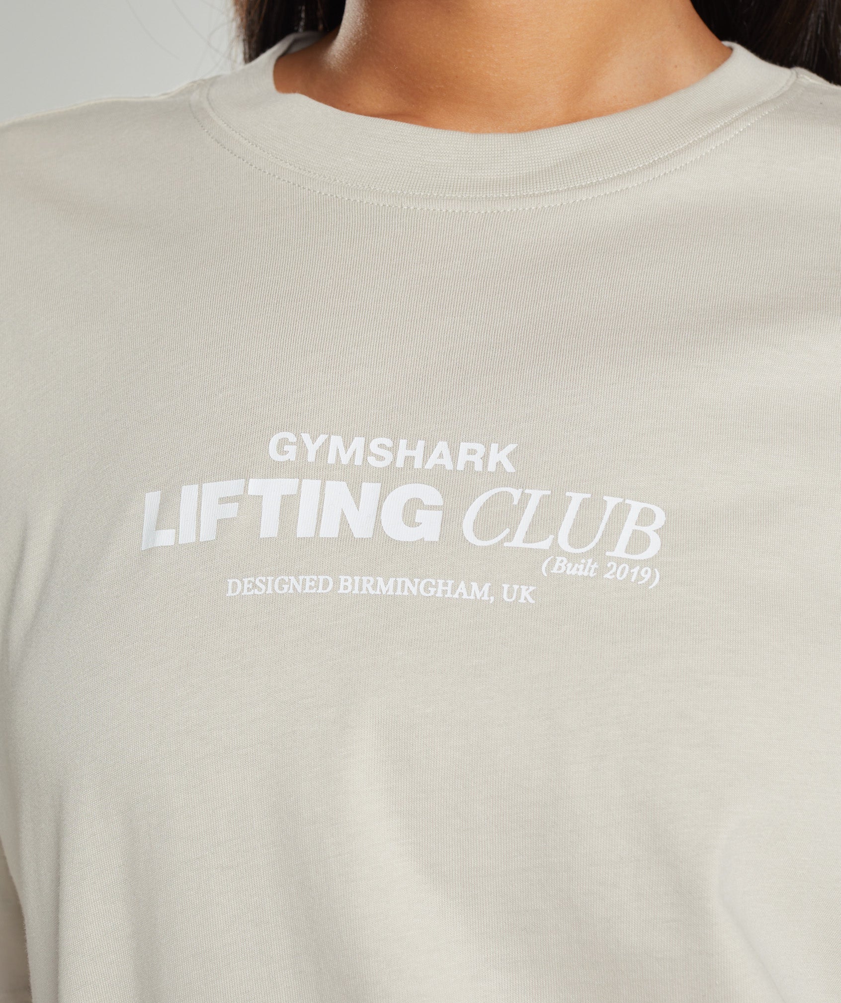 Gymshark Social Club Oversized T-shirts Damen Grau | 8250413-KW