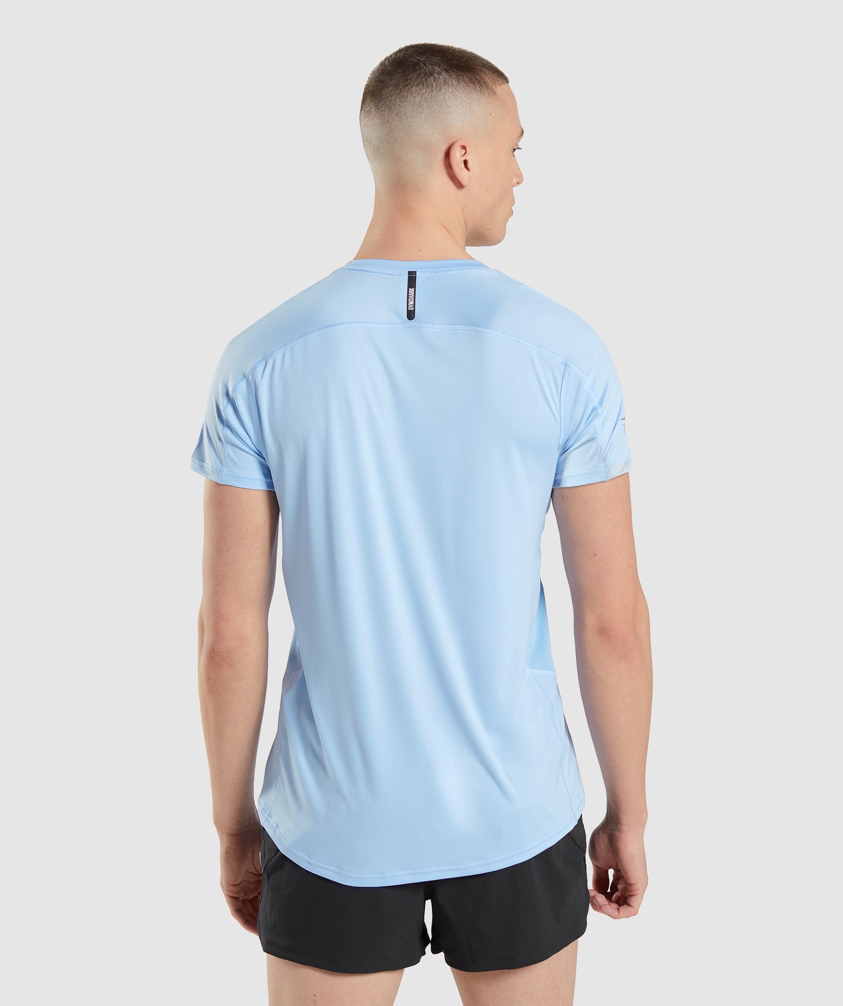 Gymshark Speed Evolve T-shirts Herren Blau | 2398716-IM