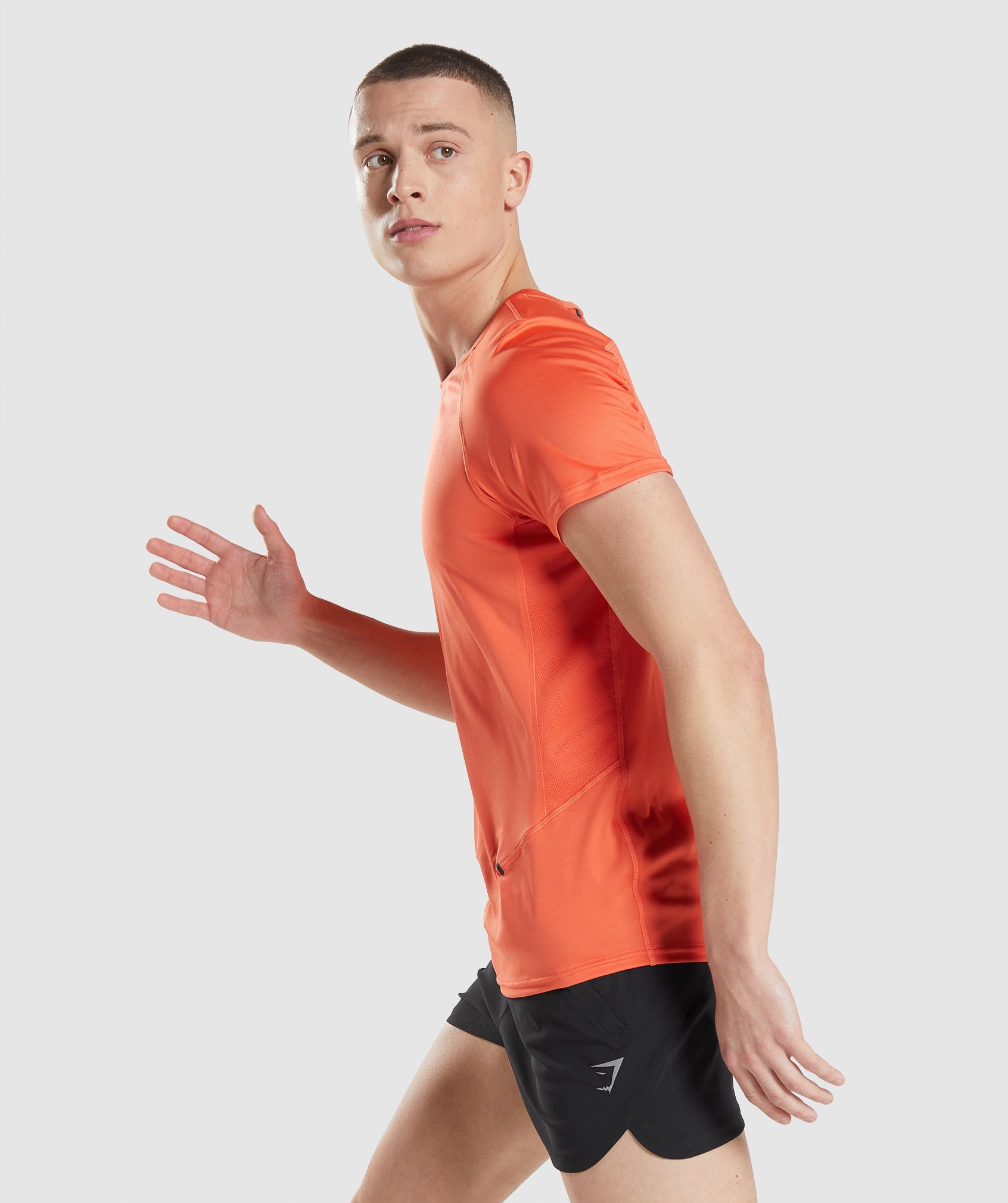 Gymshark Speed Evolve T-shirts Herren Orange | 8469752-NY