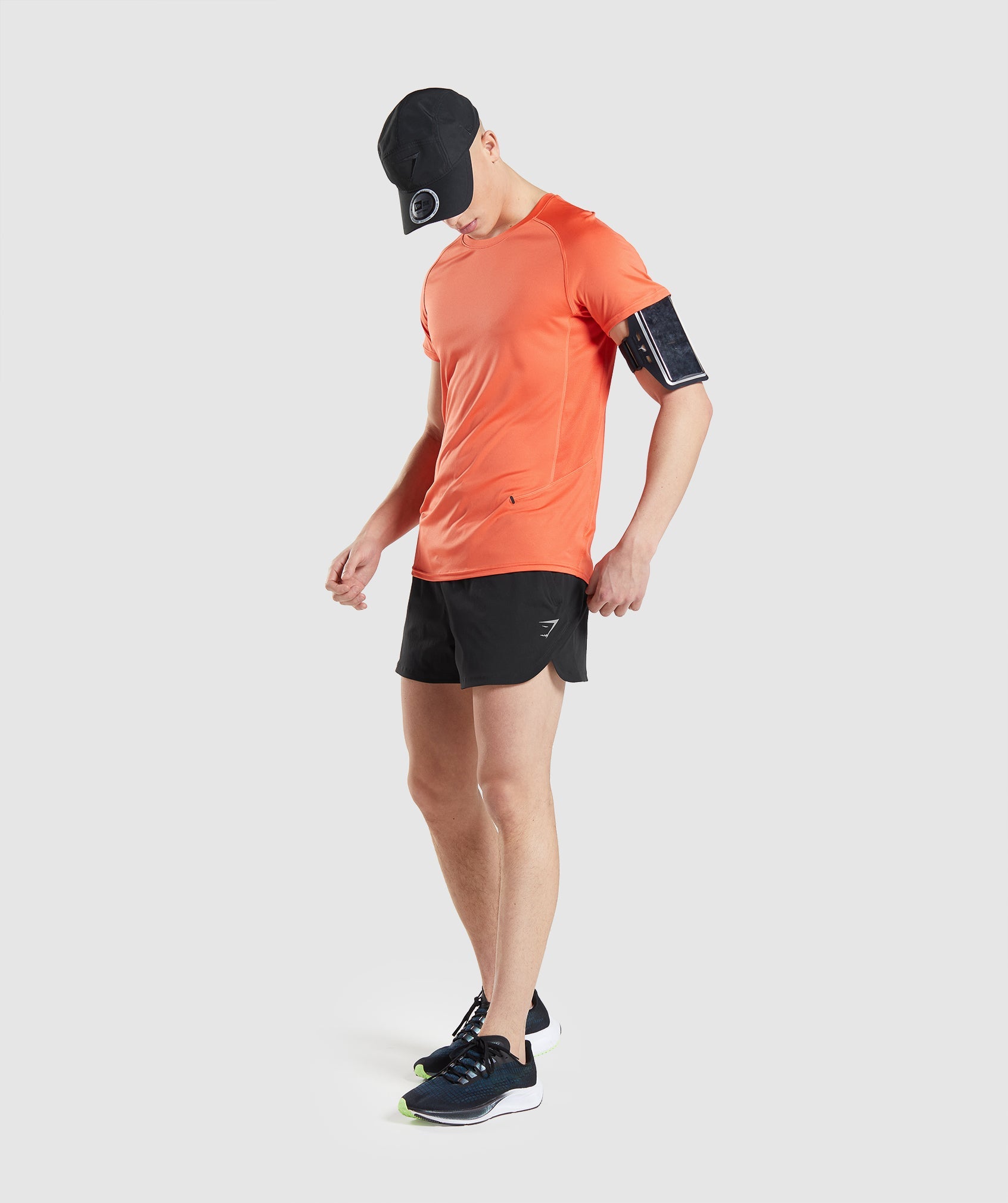 Gymshark Speed Evolve T-shirts Herren Orange | 8469752-NY