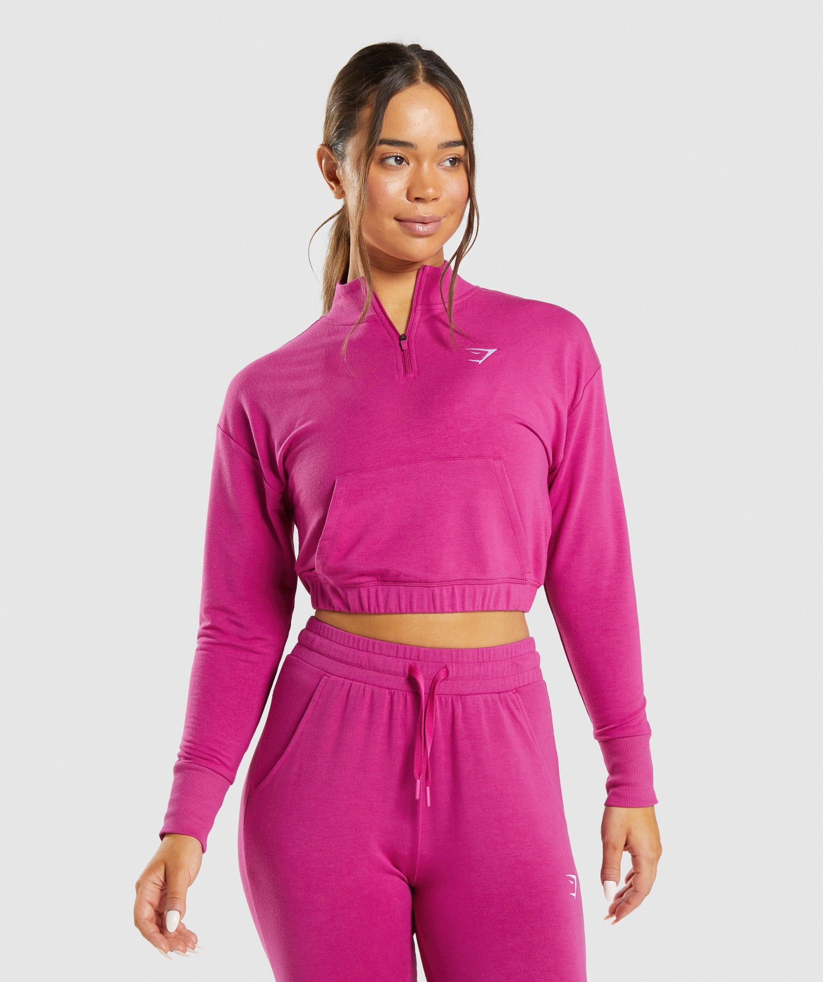 Gymshark Sport Pippa Pullover Pullover Damen Rosa | 8972146-RT