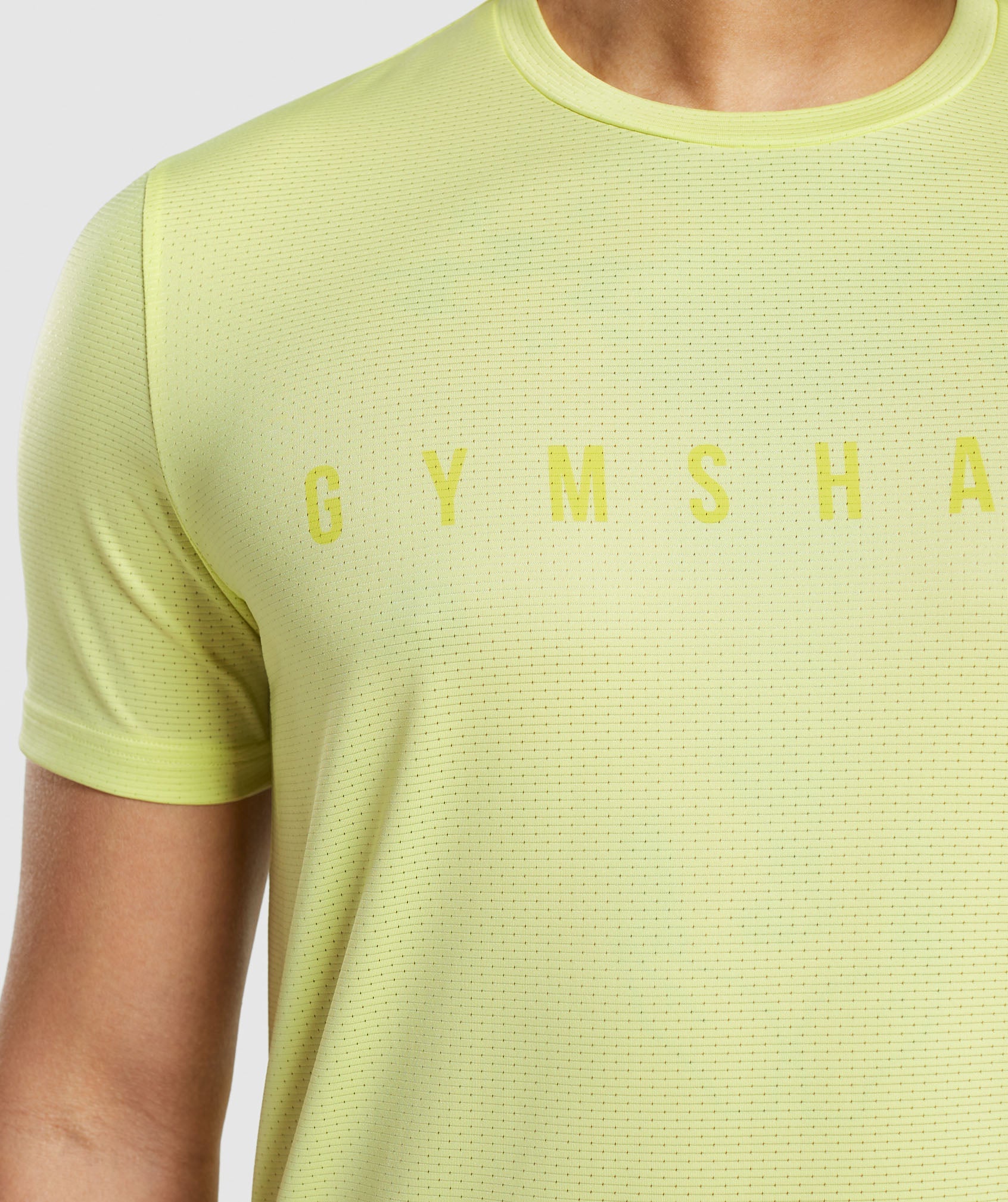 Gymshark Sport Stripe T-shirts Herren Grün | 0813649-GR