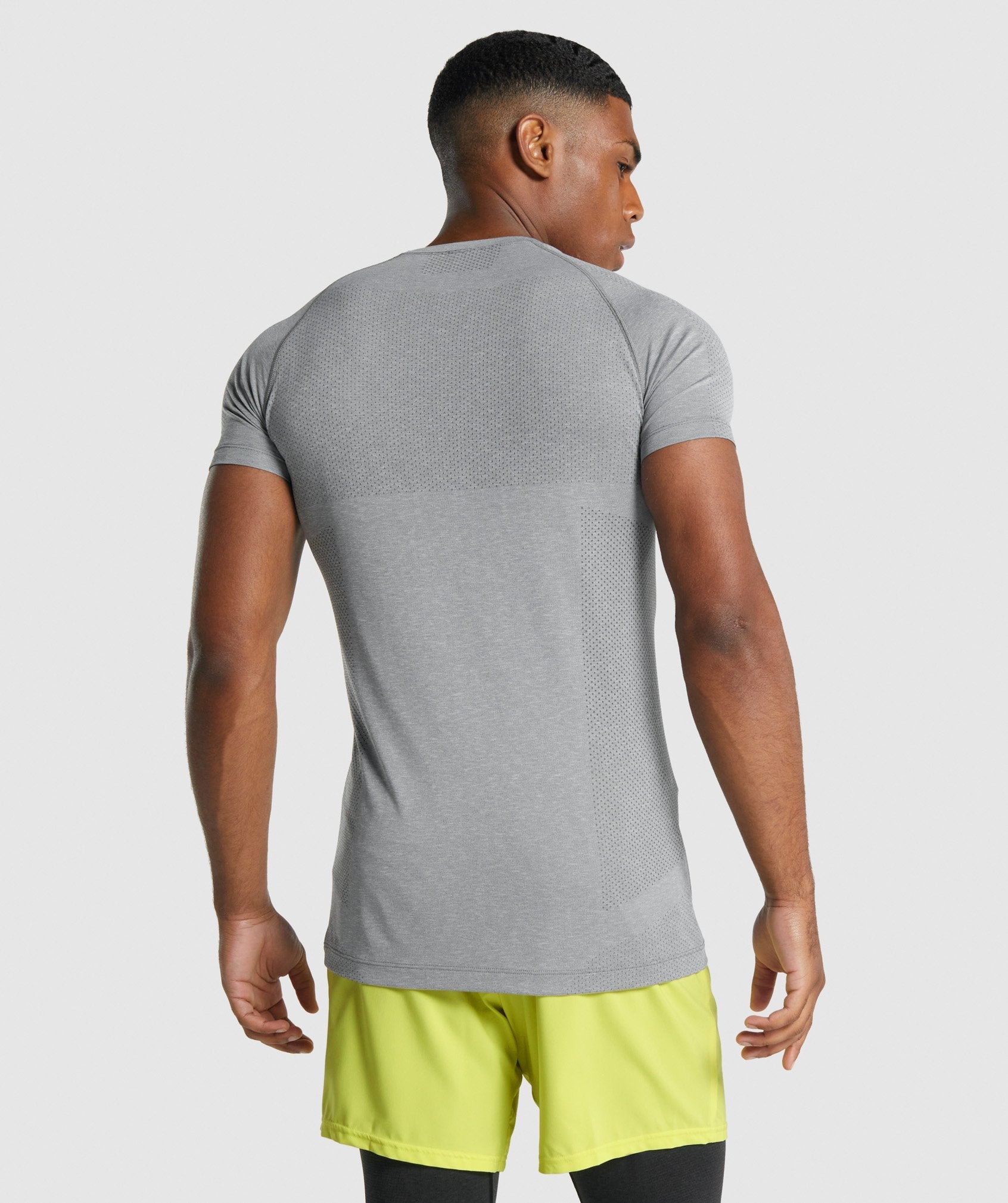 Gymshark Vital Light seamless T-shirts Herren Grau | 6018542-LO